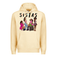 Pina Colada sista sisters afro black women Premium Hoodie - NancyCooperArtShop