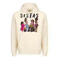 Sandshell sista sisters afro black women Premium Hoodie - NancyCooperArtShop