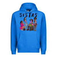 True Royal sista sisters afro black women Premium Hoodie - NancyCooperArtShop