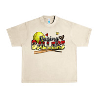 Sandshell raising ballers softball Urban Heavy Tee - Zillion Design Studio
