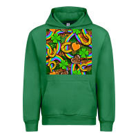 Emerald St. Patricks rainbow seamless Urban Hoodie - BundleAndBundleShop
