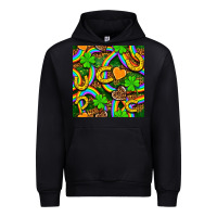 Foreset Green St. Patricks rainbow seamless Urban Hoodie - BundleAndBundleShop