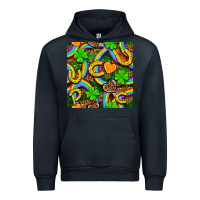 Navy St. Patricks rainbow seamless Urban Hoodie - BundleAndBundleShop