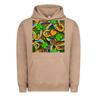 Pigment Burro St. Patricks rainbow seamless Urban Hoodie - BundleAndBundleShop