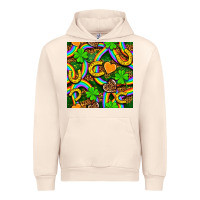 Sandshell St. Patricks rainbow seamless Urban Hoodie - BundleAndBundleShop