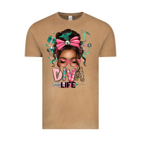 Vintage Camel afro messy bun diva life Vintage Tee - texasbilliewilder