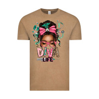 Vintage Coffee afro messy bun diva life Vintage Tee - texasbilliewilder