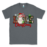 Charcoal Heather Love Christmas Snowman Classic Tee - FaDigitalArtStudio