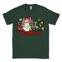 Sports Green Love Christmas Snowman Classic Tee - FaDigitalArtStudio