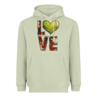 Matcha softball love Heavyweight Hoodie - JahusDesignShop
