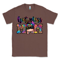 Chestnut hot mess mom messy bun Classic Tee - Zillion Design Studio