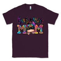 Plum hot mess mom messy bun Classic Tee - Zillion Design Studio
