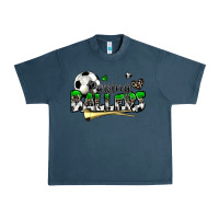 Midnight Navy raising ballers soccer Urban Heavy Tee - Zillion Design Studio