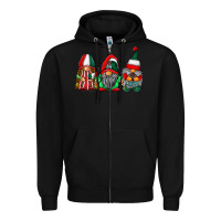 Black mexican flag gnomes Zipper Hoodie - RacoonDesign