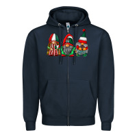 Navy mexican flag gnomes Zipper Hoodie - RacoonDesign
