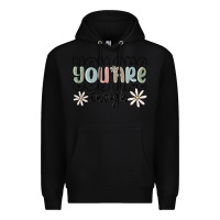 Black you are enough Premium Hoodie - MaliasSmallBusiness