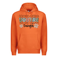 Carrot you are enough Premium Hoodie - MaliasSmallBusiness