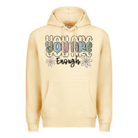 Pina Colada you are enough Premium Hoodie - MaliasSmallBusiness