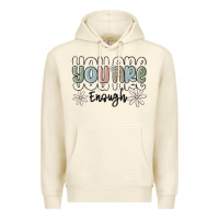 Sandshell you are enough Premium Hoodie - MaliasSmallBusiness