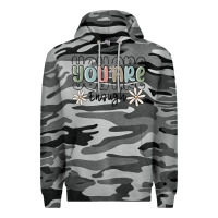 Slate Camo you are enough Premium Hoodie - MaliasSmallBusiness