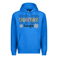 True Royal you are enough Premium Hoodie - MaliasSmallBusiness