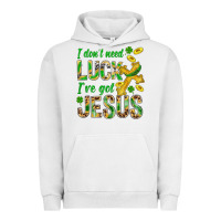 I Don't Need Luck I've Got Jesus St. Patricks Urban Hoodie | Teevron