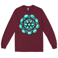 Burgundy gemstone jewelry Long Sleeve Tee - RanaPortraitStore