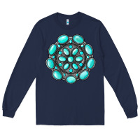 Navy gemstone jewelry Long Sleeve Tee - RanaPortraitStore