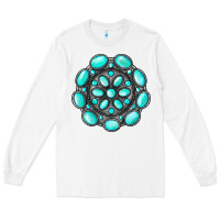 White gemstone jewelry Long Sleeve Tee - RanaPortraitStore