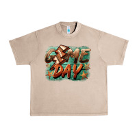French Oak game day  lightning football Urban Heavy Tee - BarkalooDesign