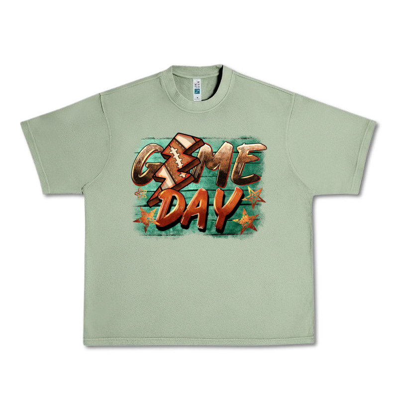 Game Day  Lightning Football Urban Heavy Tee by BarkalooDesign | Teevron