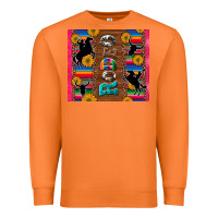 Carrot rodeo serape leopard glitter Premium Sweatshirt - Artiststas
