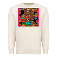 Rodeo Serape Leopard Glitter Premium Sweatshirt | Teevron
