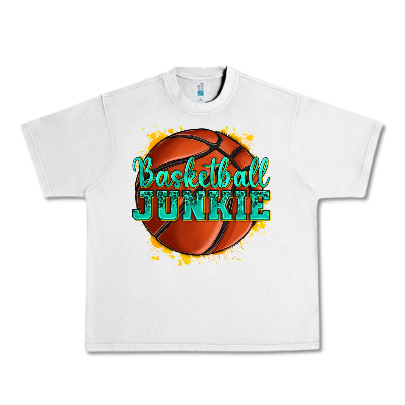 Basketball Junkie Urban Heavy Tee by texasbilliewilder | Teevron