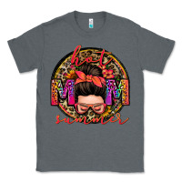 Charcoal Heather hot mom summer messy bun Classic Tee - Zillion Design Studio