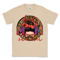 Mushroom hot mom summer messy bun Classic Tee - Zillion Design Studio