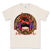 Natural hot mom summer messy bun Classic Tee - Zillion Design Studio