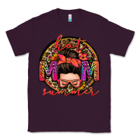 Plum hot mom summer messy bun Classic Tee - Zillion Design Studio