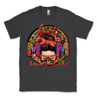 Smoke hot mom summer messy bun Classic Tee - Zillion Design Studio