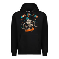 Black ride till i die Premium Hoodie - MaliasSmallBusiness