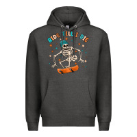 Charcoal Heather ride till i die Premium Hoodie - MaliasSmallBusiness