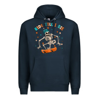 Navy ride till i die Premium Hoodie - MaliasSmallBusiness