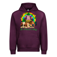 Mauve Wine St. Patrick's Day Farm Animal Png Urban Hoodie - BundleAndBundleShop