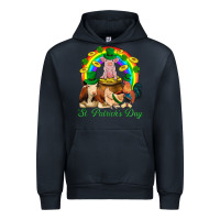 Navy St. Patrick's Day Farm Animal Png Urban Hoodie - BundleAndBundleShop