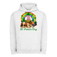 Pigment Lunar Rock St. Patrick's Day Farm Animal Png Urban Hoodie - BundleAndBundleShop