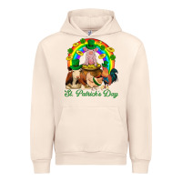 Sandshell St. Patrick's Day Farm Animal Png Urban Hoodie - BundleAndBundleShop