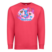 Cardinal back to school flowers third grade 3200x2400 Premium Sweatshirt - AdoDesignShop