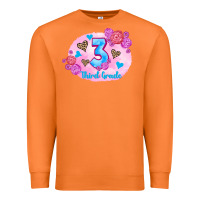 Carrot back to school flowers third grade 3200x2400 Premium Sweatshirt - AdoDesignShop