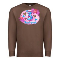 Chestnut back to school flowers third grade 3200x2400 Premium Sweatshirt - AdoDesignShop