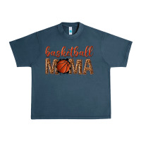 Midnight Navy basketball mama Urban Heavy Tee - texasbilliewilder
